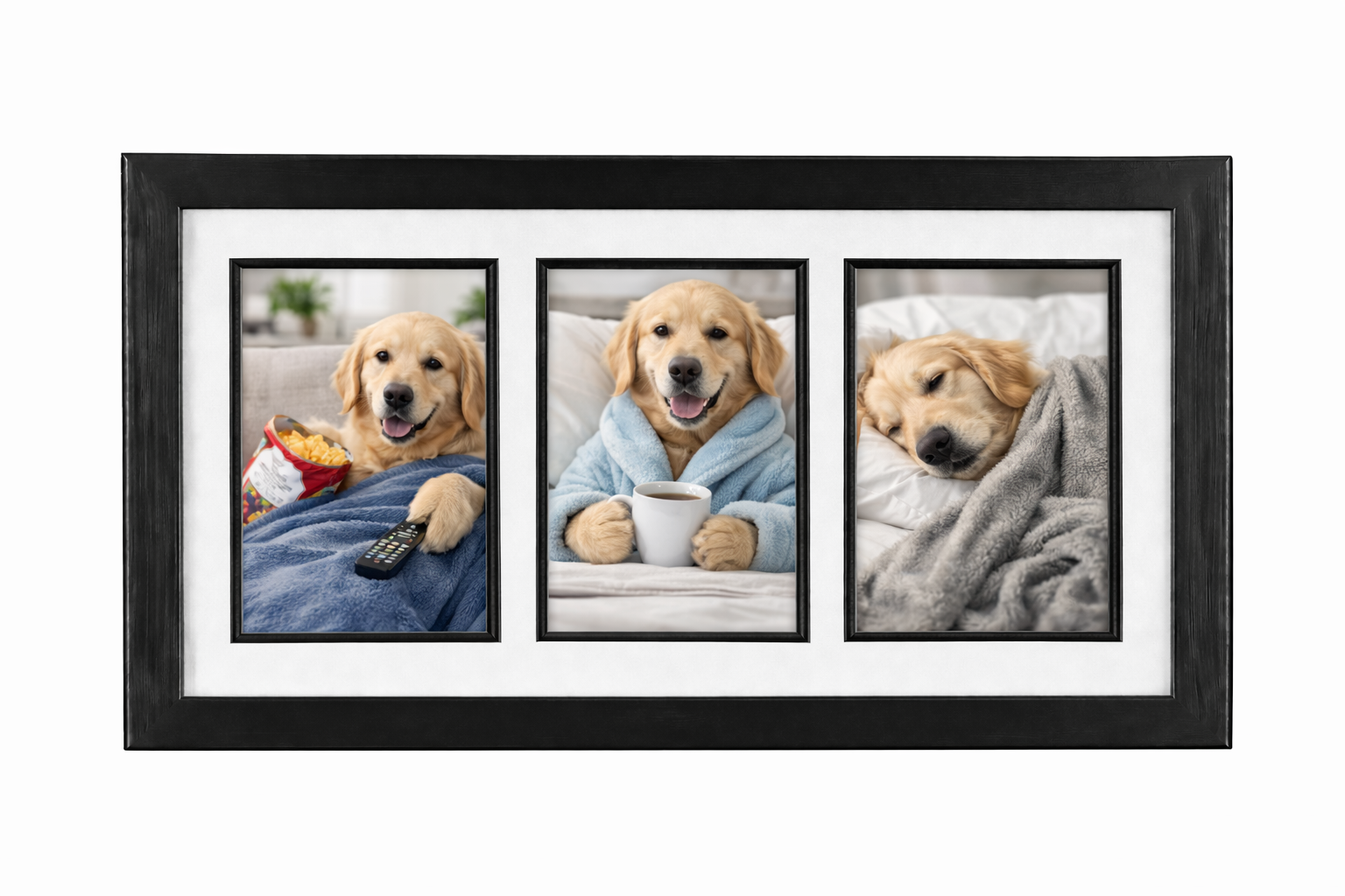 Three-Photo Pet Portrait (5×7)